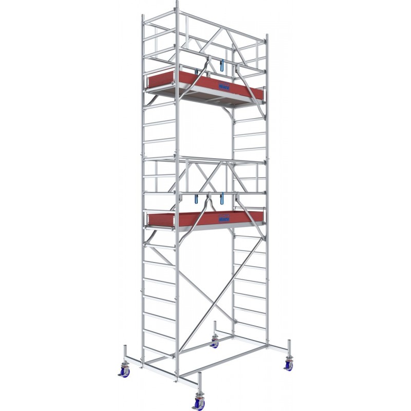 Rusztowanie przejezdne Stabilo 10 podest 0,75 x 2,0m wys rob 6,4m - 771049