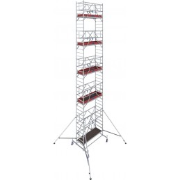 Rusztowanie przejezdne aluminiowe Krause Stabilo 10 wys rob 11,4m - 771094