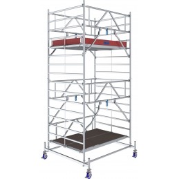 Rusztowanie aluminiowe przejezdne STABILO 50 podest 1,5 x 2,0m - 5,4m -781031P