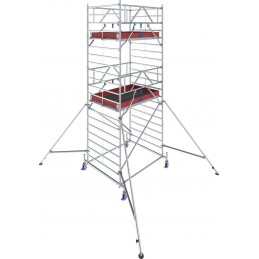 Rusztowanie aluminiowe przejezdne STABILO 50 podest 1,5 x 2,0m - 6,4m - 781048P