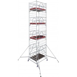 Rusztowanie aluminiowe przejezdne STABILO 50 podest 1,5 x 2,0m - 9,4m - 781079P
