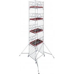 Rusztowanie aluminiowe przejezdne STABILO 50 podest 1,5 x 2,0m - 10,4m - 781086P