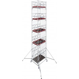 Rusztowanie aluminiowe przejezdne STABILO 50 podest 1,5 x 2,0m - 11,4m - 781093P