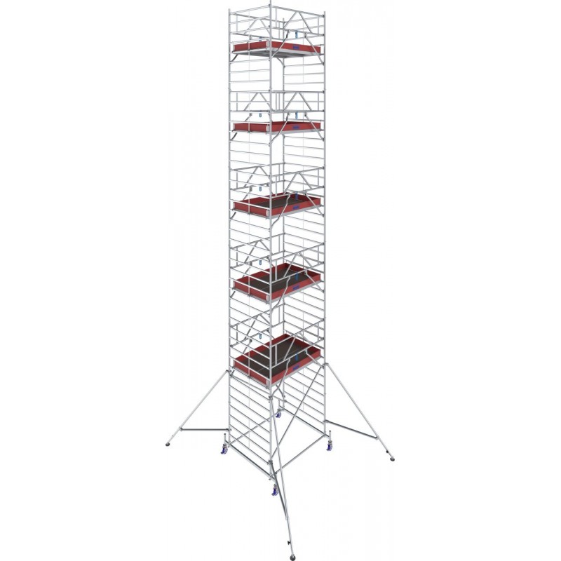 Rusztowanie aluminiowe przejezdne STABILO 50 podest 1,5 x 2,0m - 12,4m - 781109P