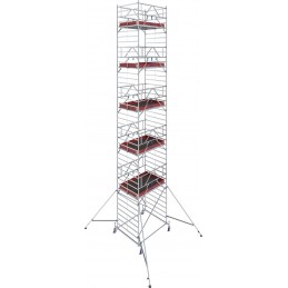 Rusztowanie aluminiowe przejezdne STABILO 50 podest 1,5 x 2,0m - 12,4m - 781109P