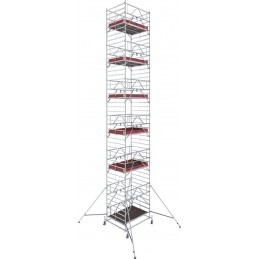 Rusztowanie aluminiowe przejezdne STABILO 50 podest 1,5 x 2,0m - 13,4m - 781116P