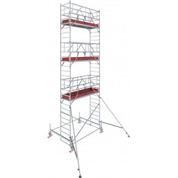 Rusztowanie aluminiowe przejezdne Stabilo 100 podest 0,75 x 2,5m - 8,5m - 774057P