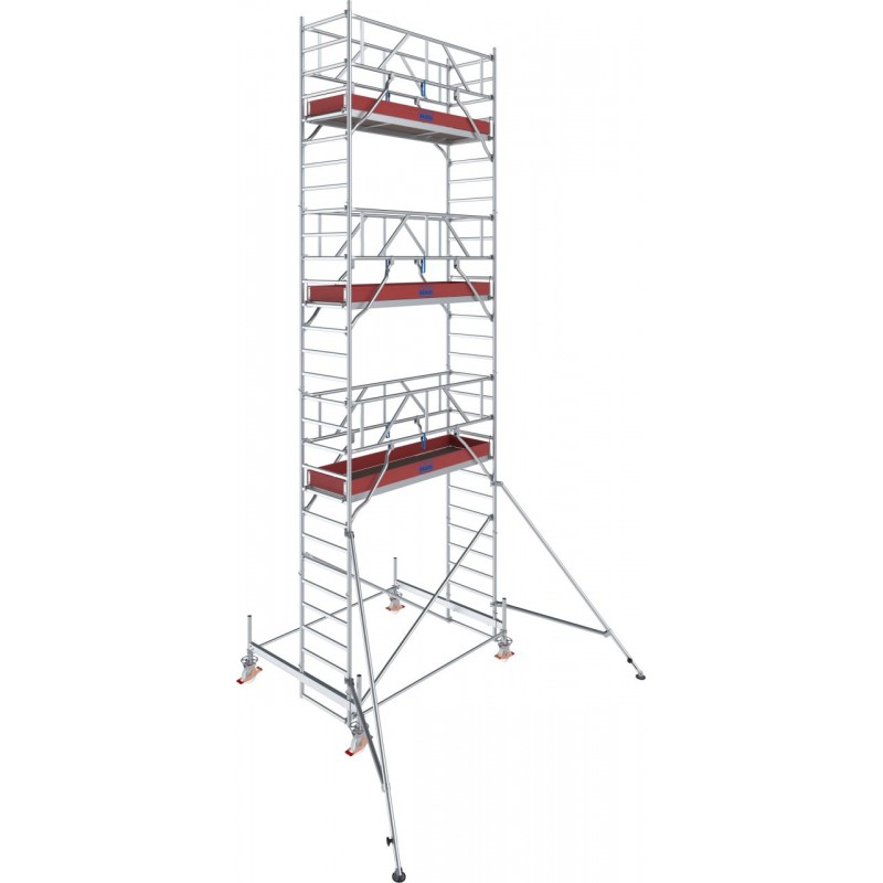 Rusztowanie aluminiowe przejezdne Stabilo 100 podest 0,75 x 2,5m - 8,5m - 774057P