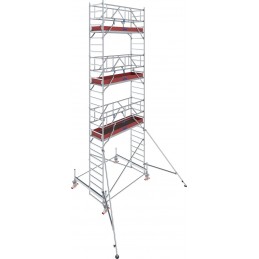 Rusztowanie aluminiowe przejezdne Stabilo 100 podest 0,75 x 2,5m - 8,5m - 774057P