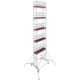 Rusztowanie aluminiowe przejezdne Stabilo 100 podest 0,75 x 2,5m - 12,5m - 774095P