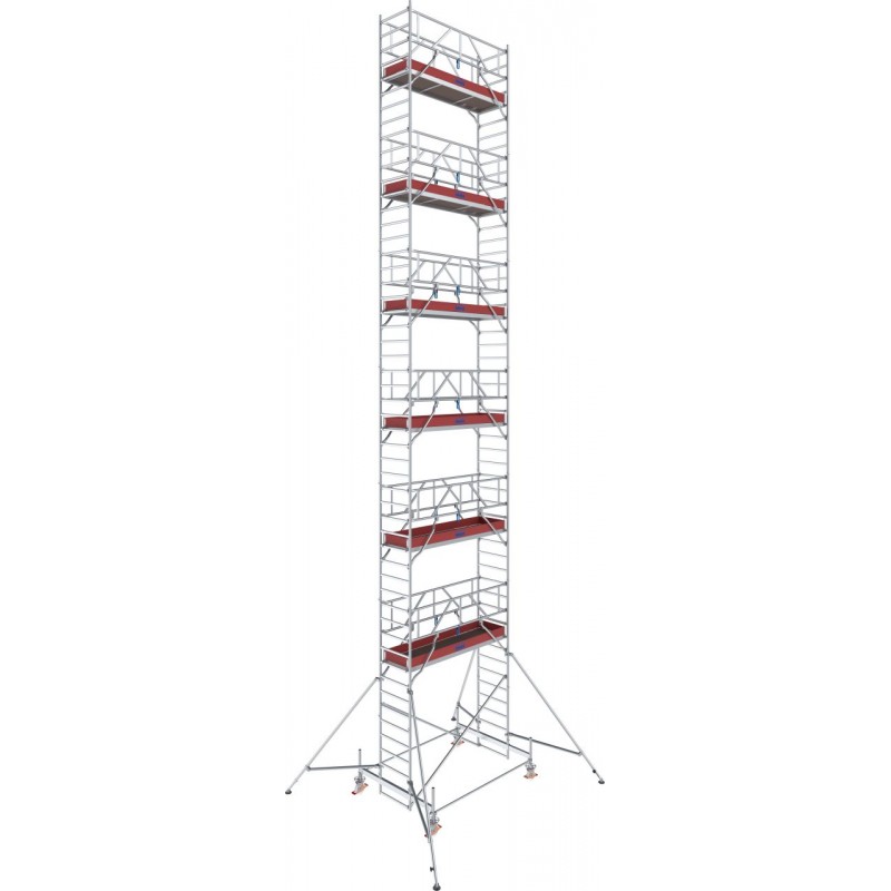 Rusztowanie aluminiowe przejezdne Stabilo 100 podest 0,75 x 2,5m - 14,5m - 774118P