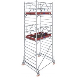 Rusztowanie aluminiowe przejezdne STABILO 500 podest 1,5 x 2,0m - 6,5m - 783035P