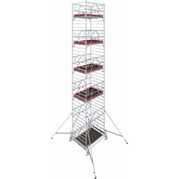 Rusztowanie aluminiowe przejezdne na kółkach STABILO 500 podest 1,5 x 2,0m - 11,5m - 783080P