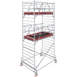 Rusztowanie aluminiowe przejezdne Krause STABILO 500 podest 1,5 x 2,5m - 6,5m - 784032P