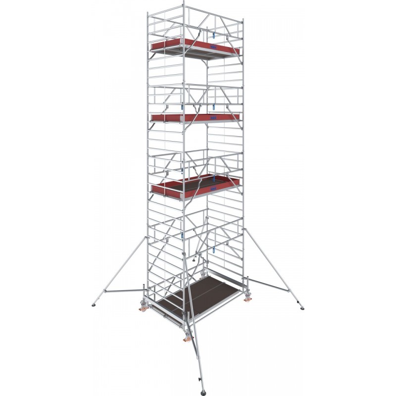 Rusztowanie aluminiowe przejezdne Krause STABILO 500 podest 1,5 x 2,5m - 8,5m - 74063P