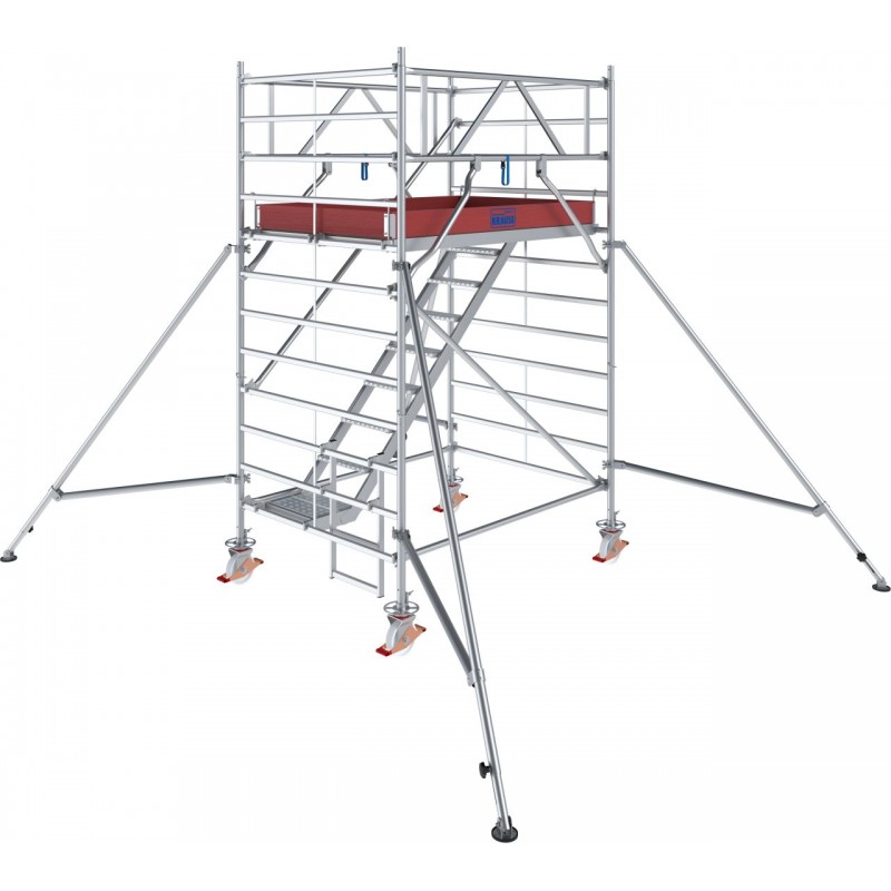 Schody rusztowaniowe (schodnia) STABILO 5500 Krause - wys rob 4,3m -789013P