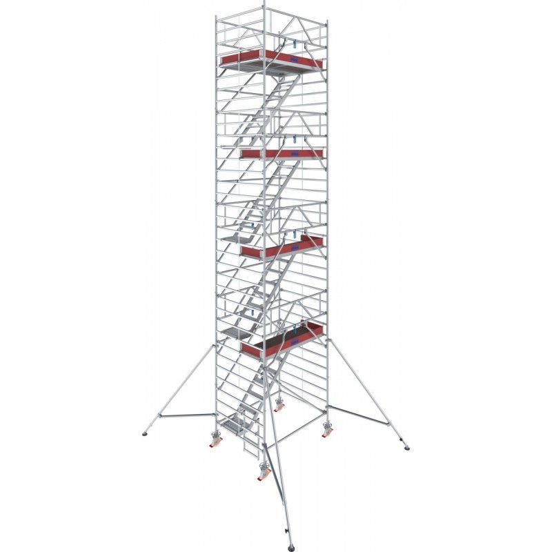 Schody rusztowanie (schodnia) STABILO 5500 Krause - wys. rob. 10,3m -789044P