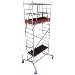 Rusztowanie aluminioe ClimTec Krause 5m plus kółka i podpory